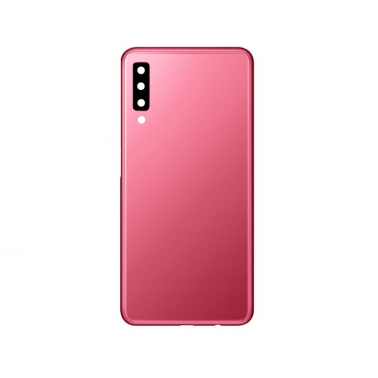 Back Cover+Camera Lens Samsung Galaxy A7 2018/A750 Pink